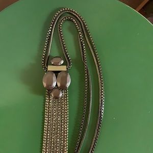 Silpada K&R Leather Together Necklace